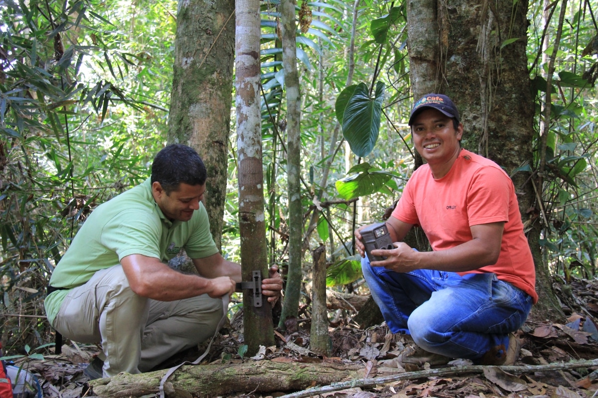 Camera Trapping. Credit: WebConserva